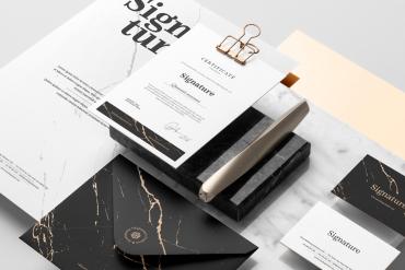 Signature Branding Mockup Vol. 1