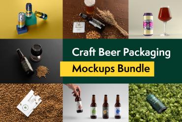 Craft Beer Packaging Mockups