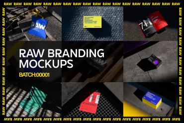 Raw Branding Mockups / Batch 00001