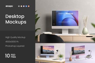 Desktop Screen Mockup