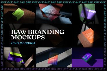 Raw Branding Mockups / Batch 00003